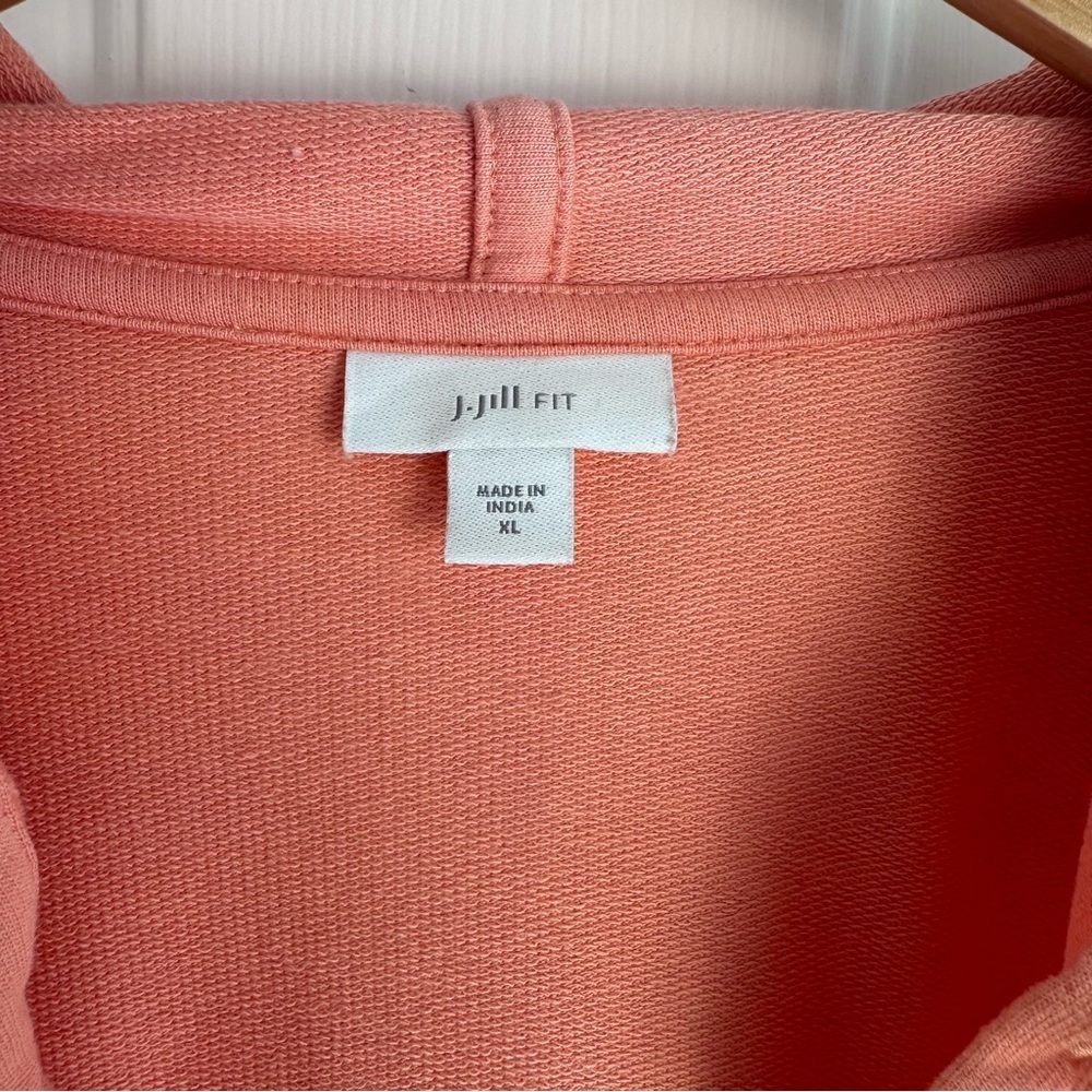 J Jill French Terry Hooded Tunic XL - Picture 5 of 8